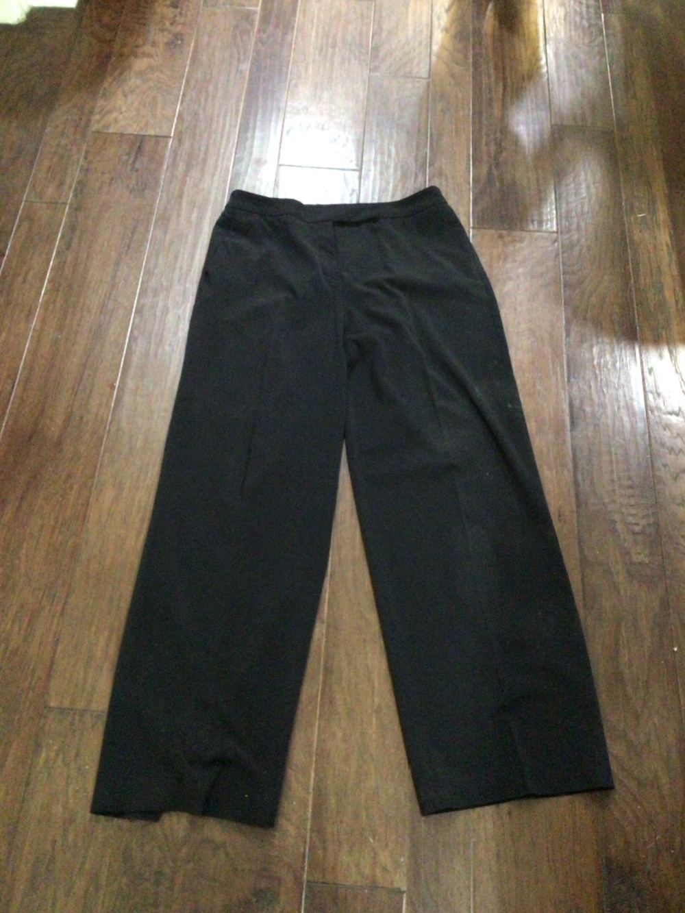 Coldwater Creek very black slacks. Size 10. Great shape